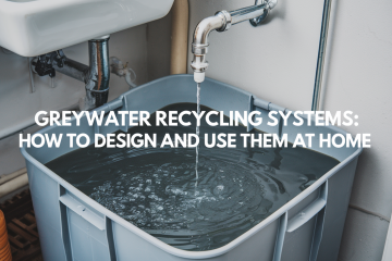 Greywater Recycling Systems: How to Design and Use Them at Home